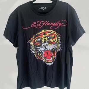 Ed Hardy Retro Tiger T-Shirt | New With Tags